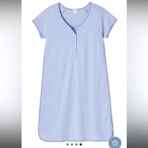 LAKE | Pima Maternity Nightgown in PINK | size Large